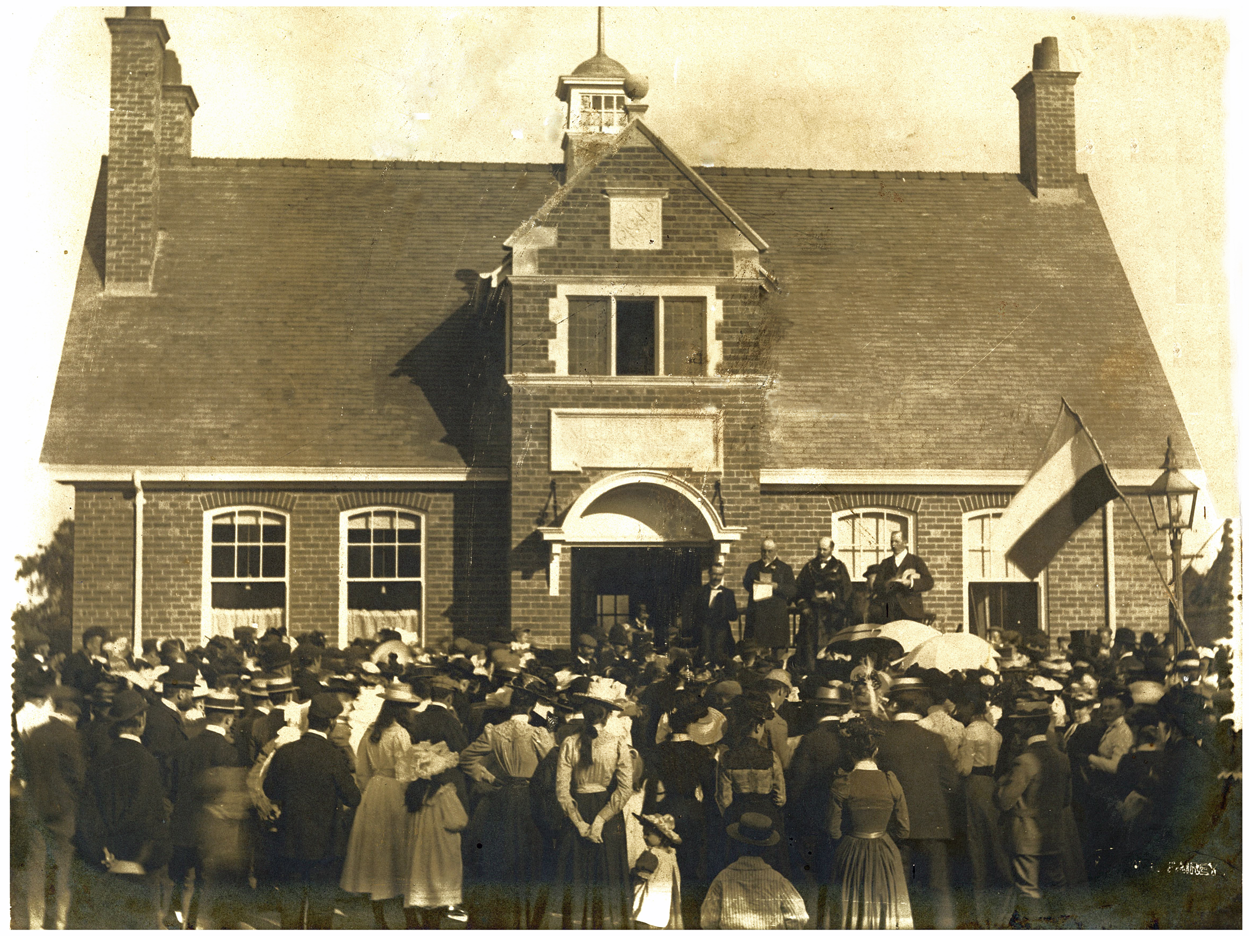 The Opening of Harrold Institute in 1901