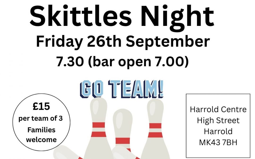 Skittles Night – 26th September 2025