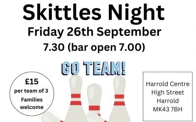 Skittles Night – 26th September 2025