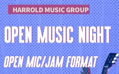 Harrold Open Mic Night/Jamming Session – Friday 5th December