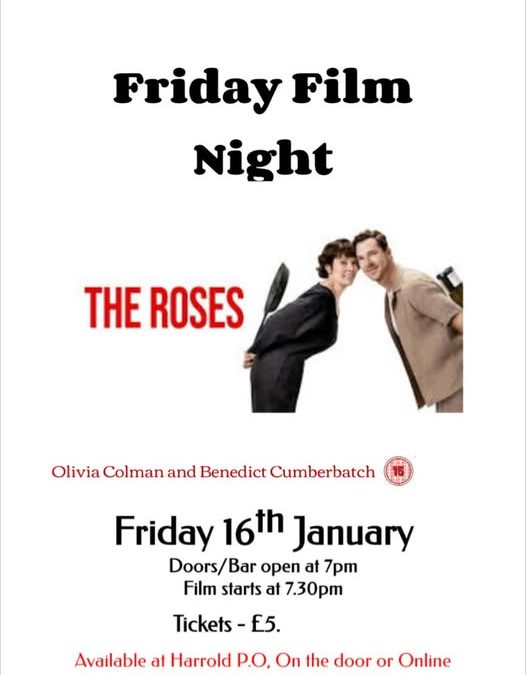 Friday Film Night: The Roses – 16th January 2026