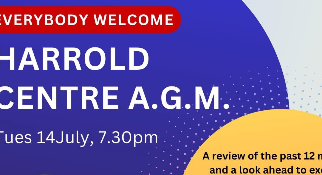 AGM – Tuesday 14th July
