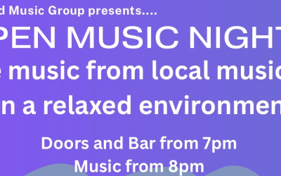 Harrold Open Music Night – 30th October 2026
