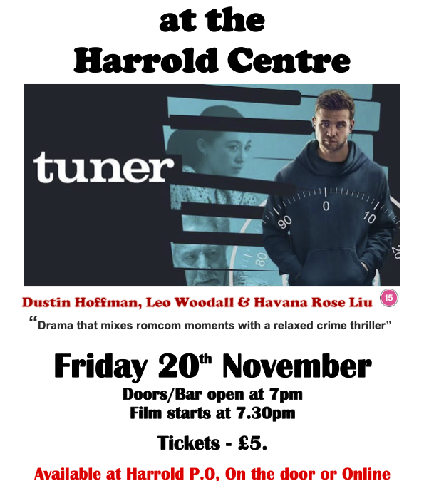 Friday Film Night: Tuner – 20th November 2026
